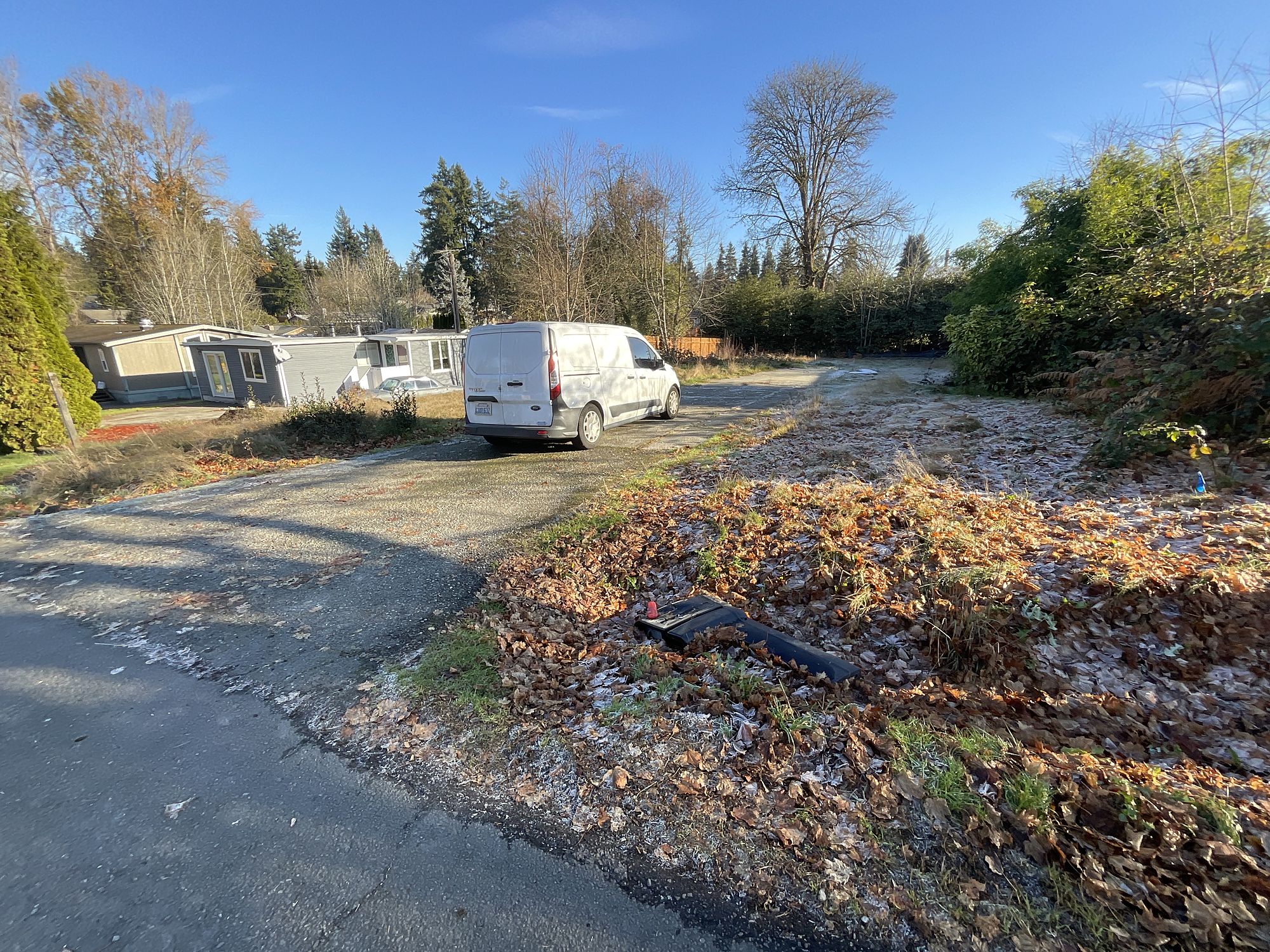 The lot — How the Bothell house went up.