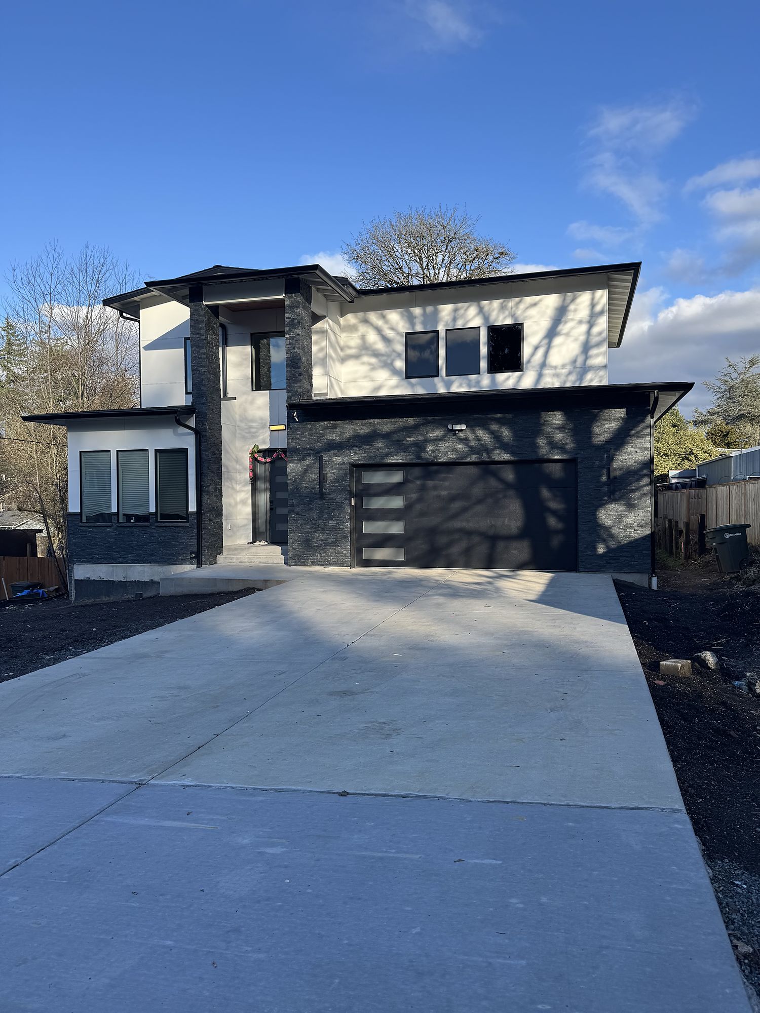 Handed over — How the Bothell house went up.