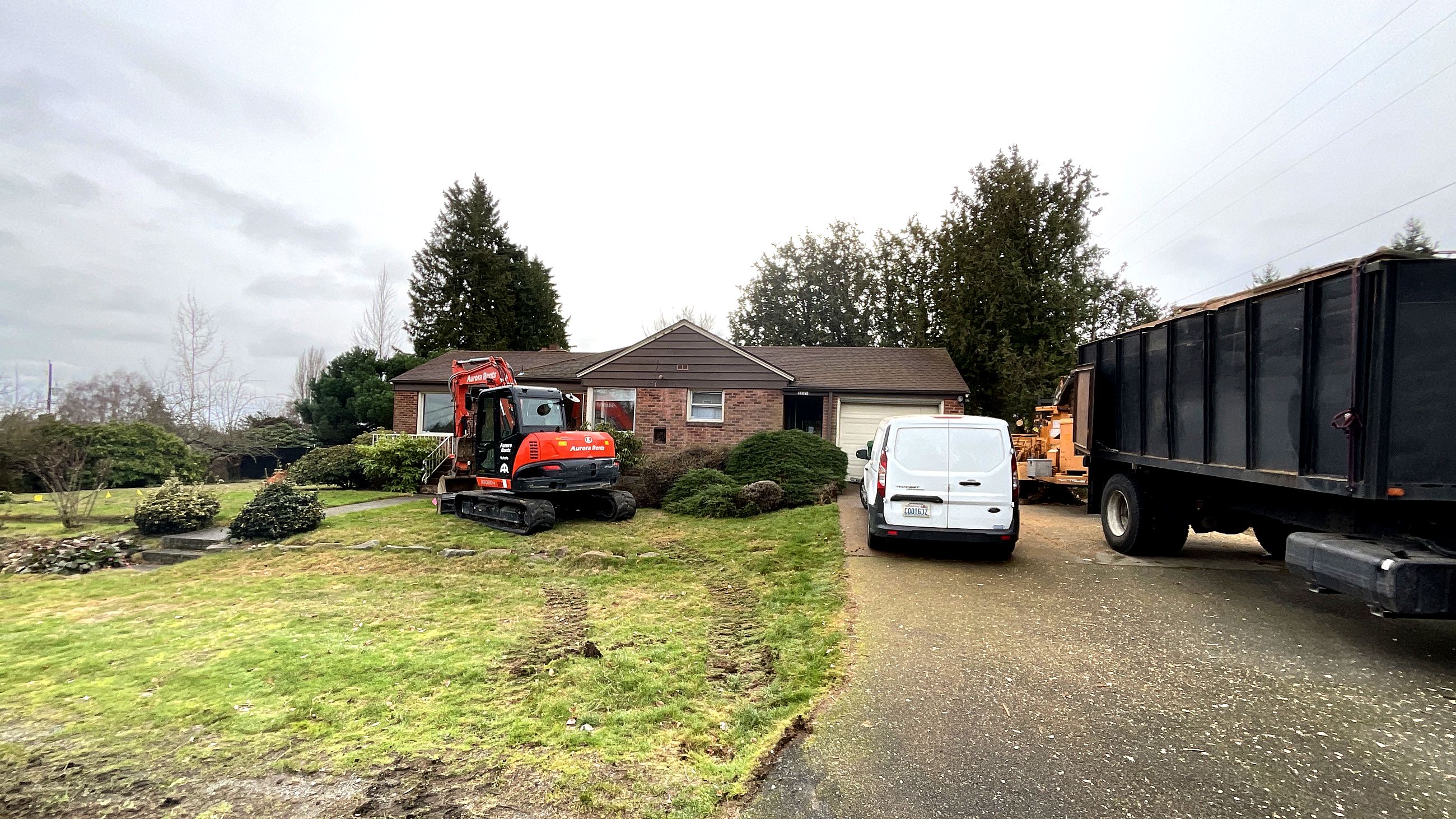 Day one — tear-down and rebuild in Seattle