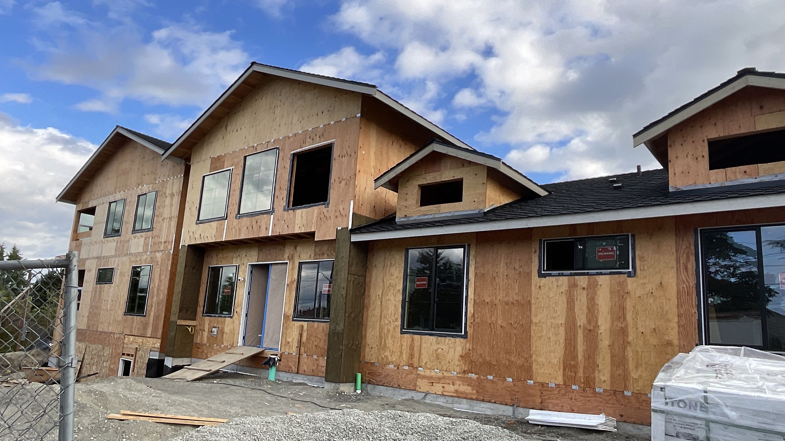 Dried in — tear-down and rebuild in Seattle