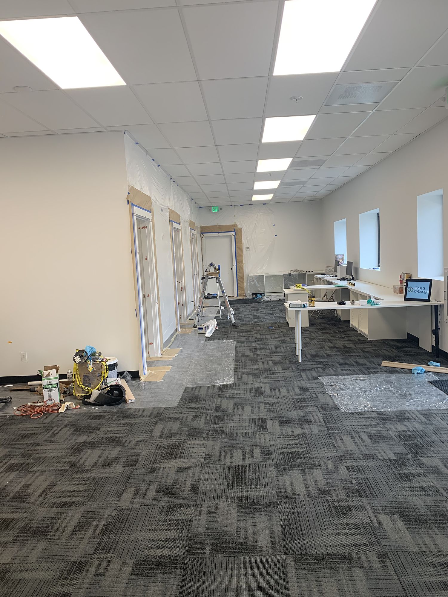 Offices delivered — Empty shells turned into working businesses.