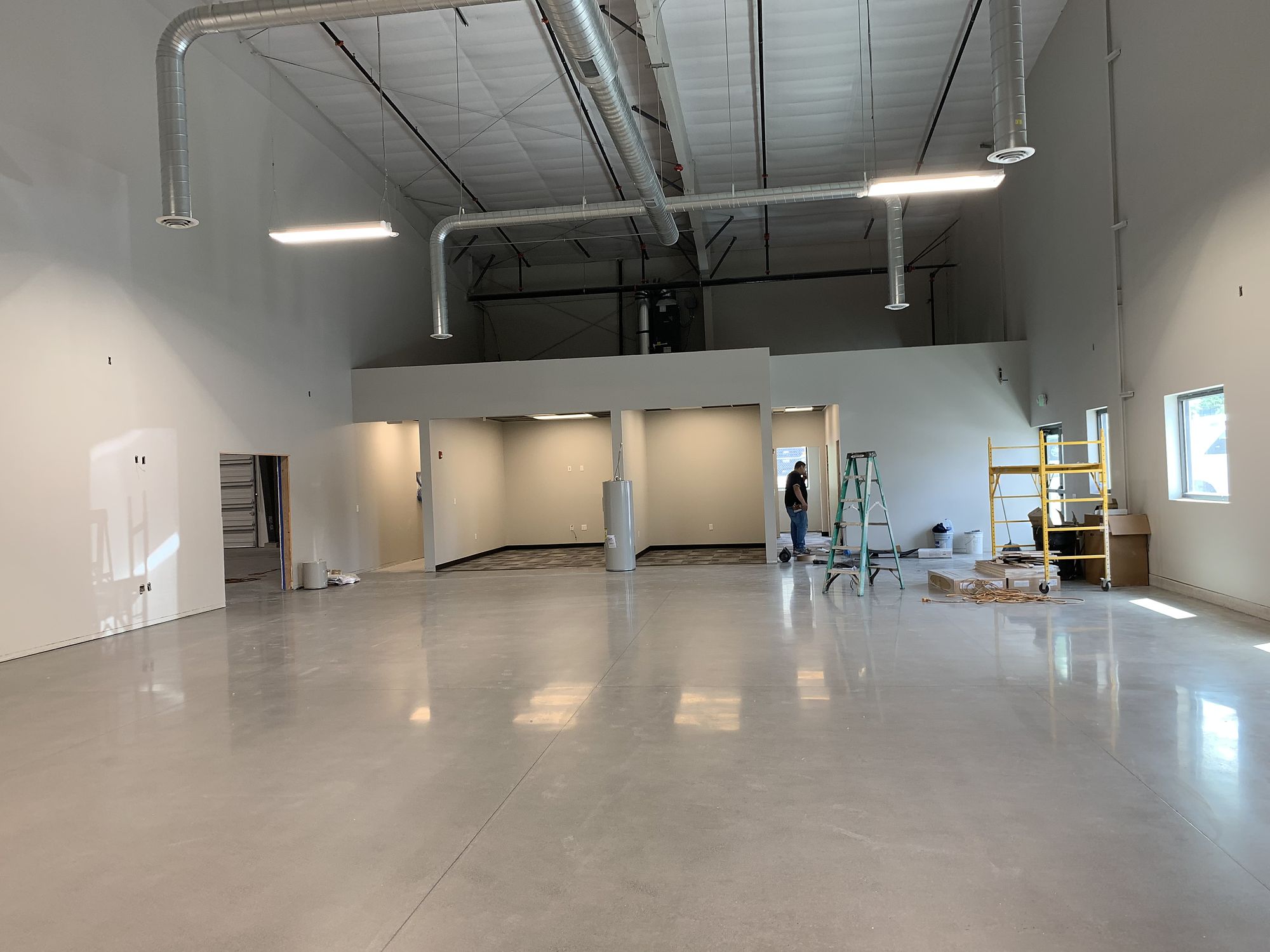 Offices delivered — Empty shells turned into working businesses.