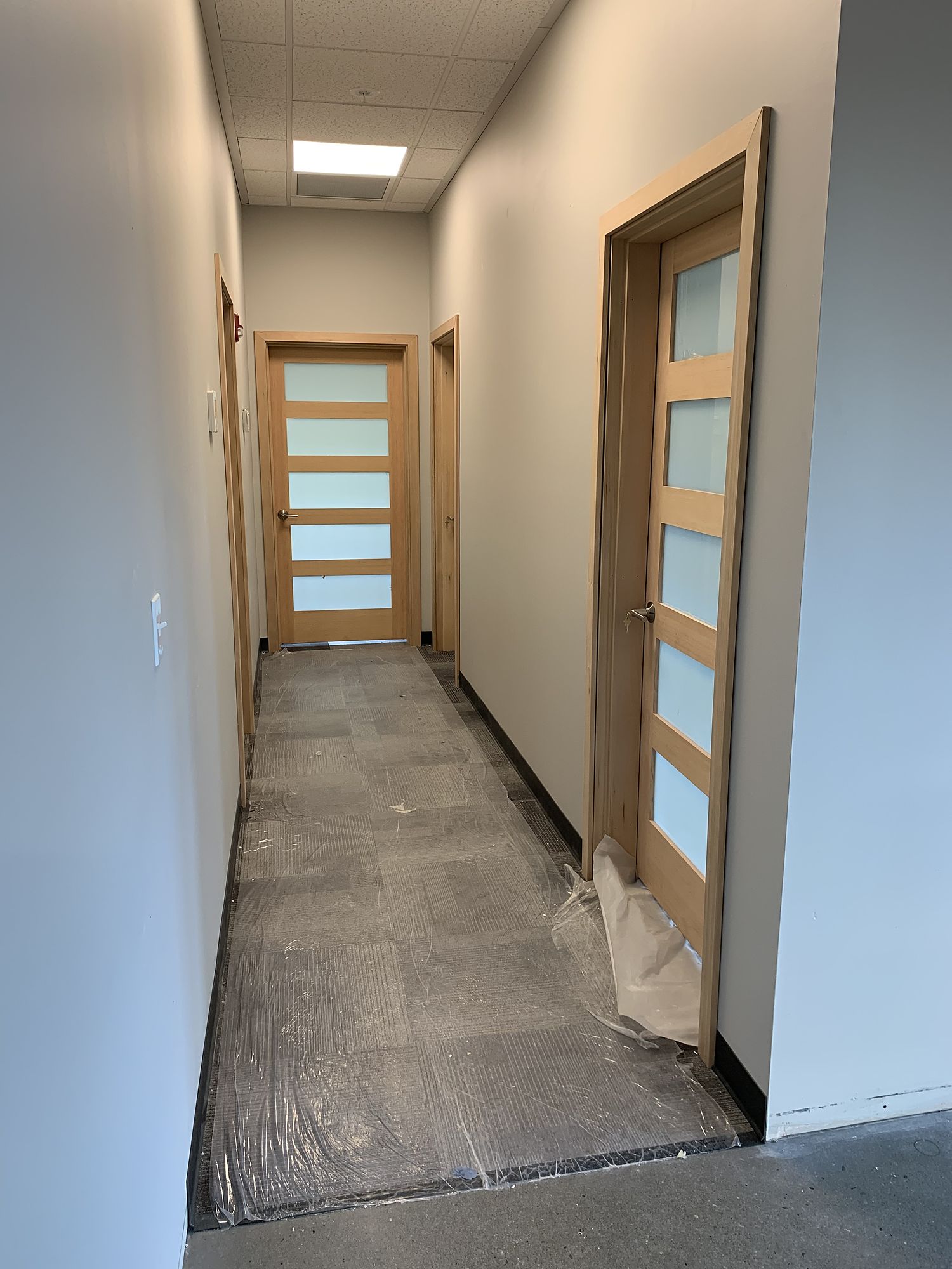 Offices delivered — Empty shells turned into working businesses.