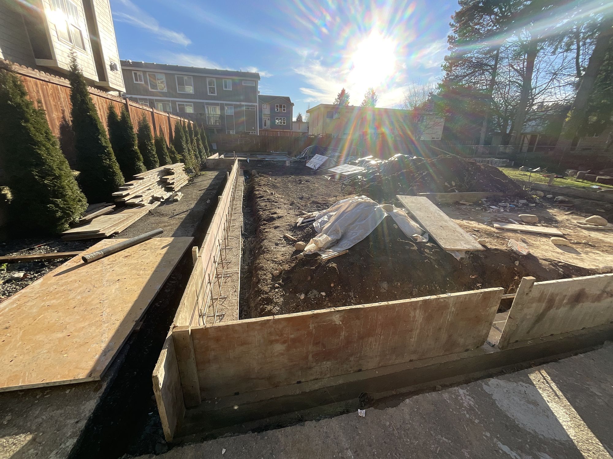 Footings and slab — From an empty lot to a licensed childcare centre.