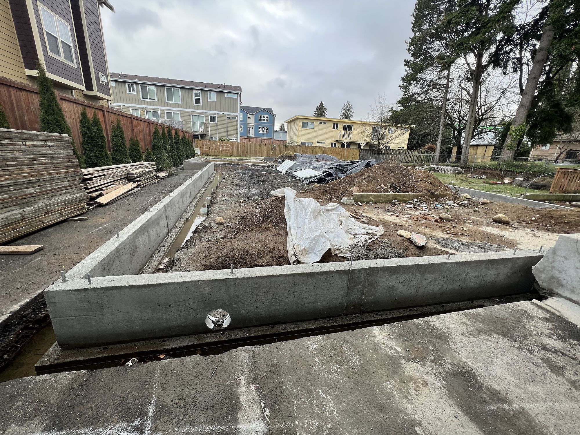 Footings and slab — From an empty lot to a licensed childcare centre.