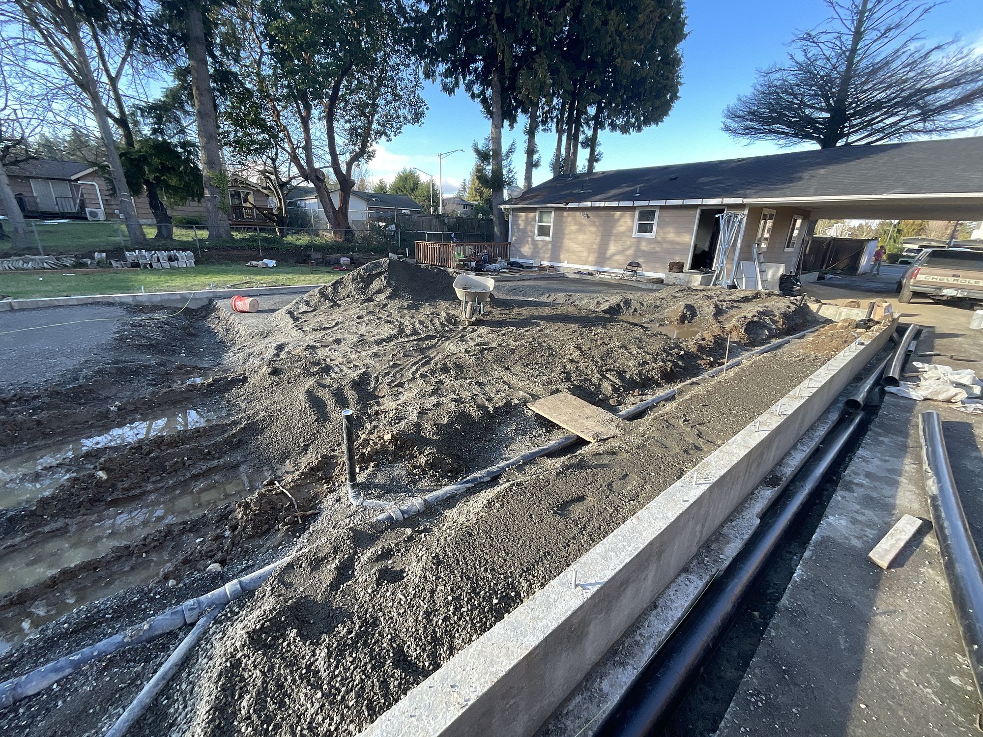 Footings and slab — From an empty lot to a licensed childcare centre.