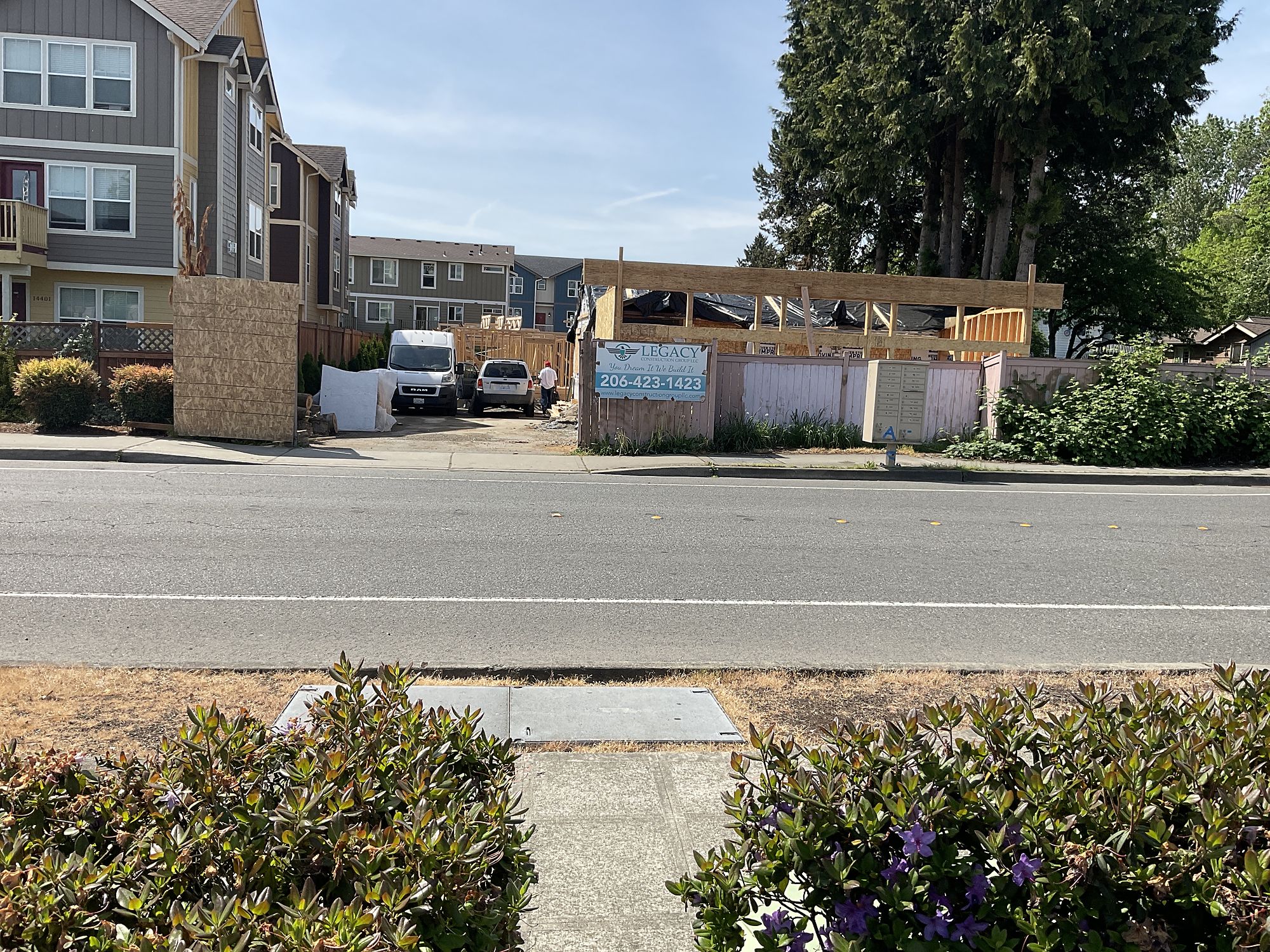 Framing — From an empty lot to a licensed childcare centre.