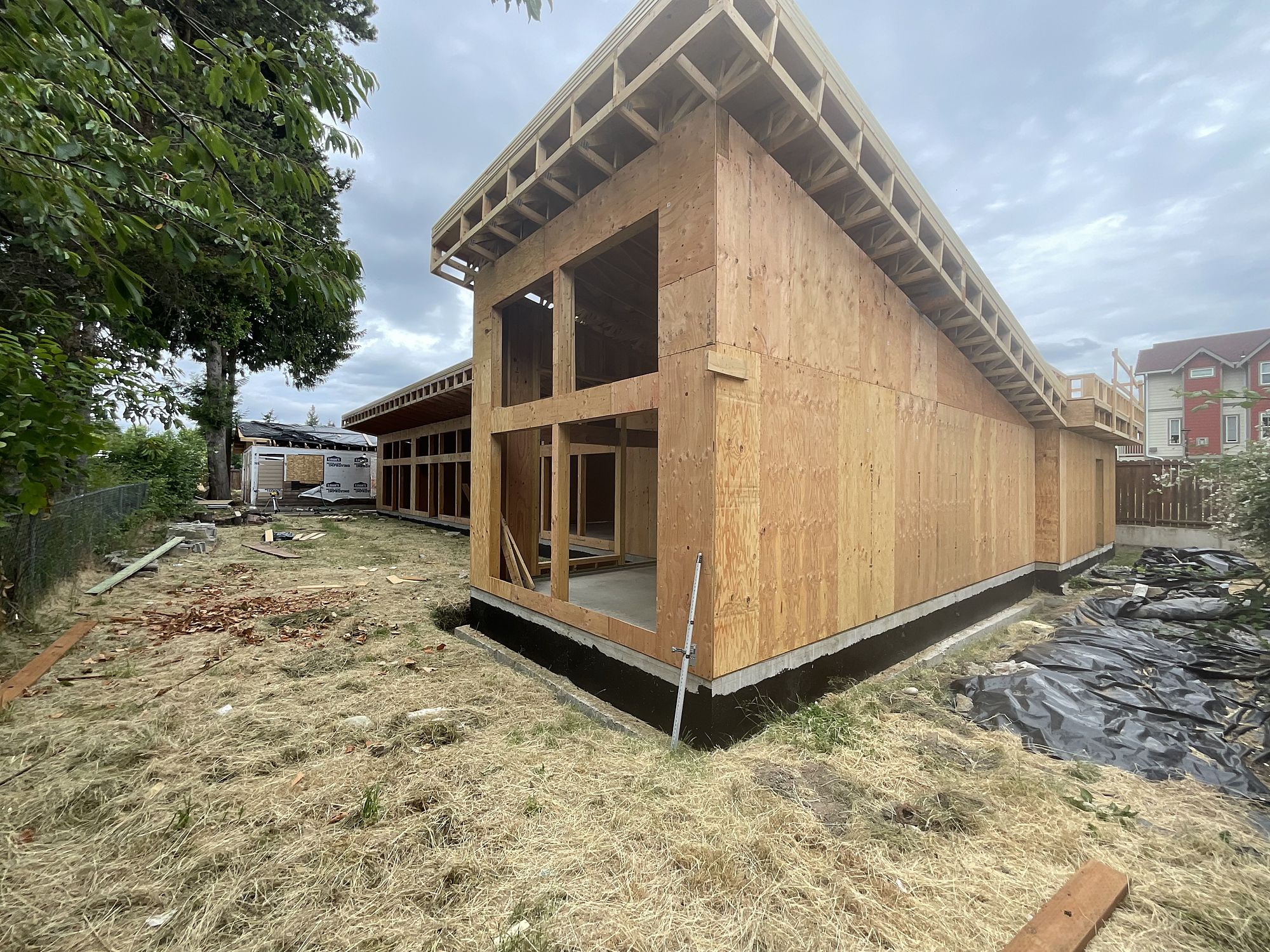 Framing — From an empty lot to a licensed childcare centre.