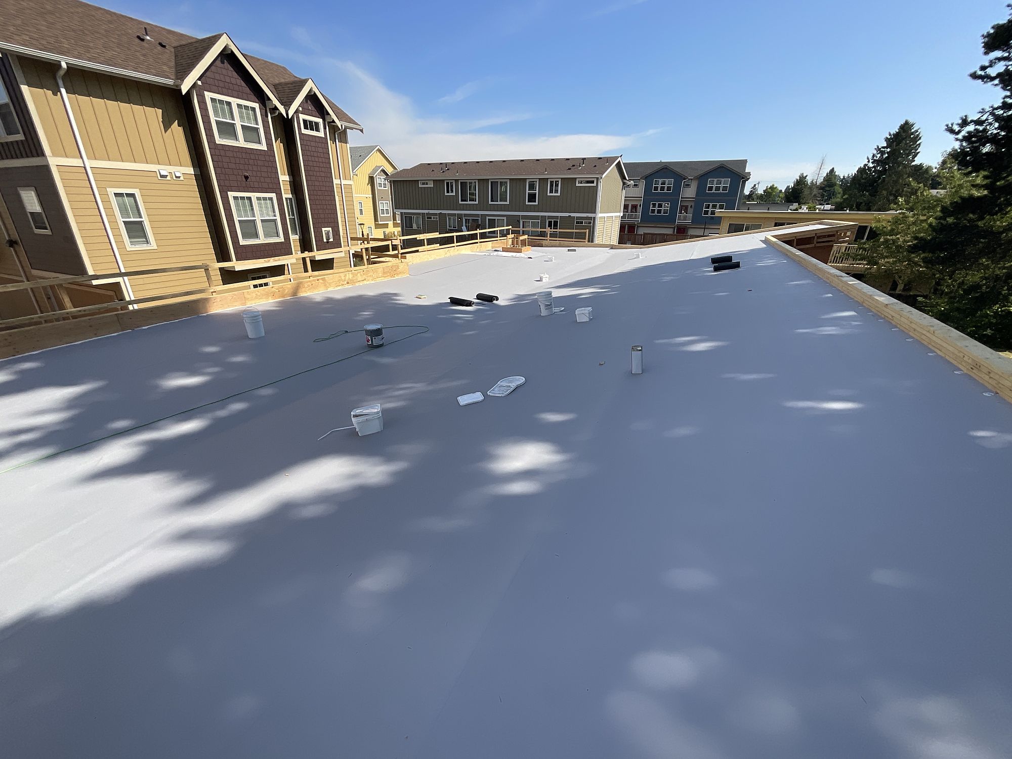 Roof deck — From an empty lot to a licensed childcare centre.