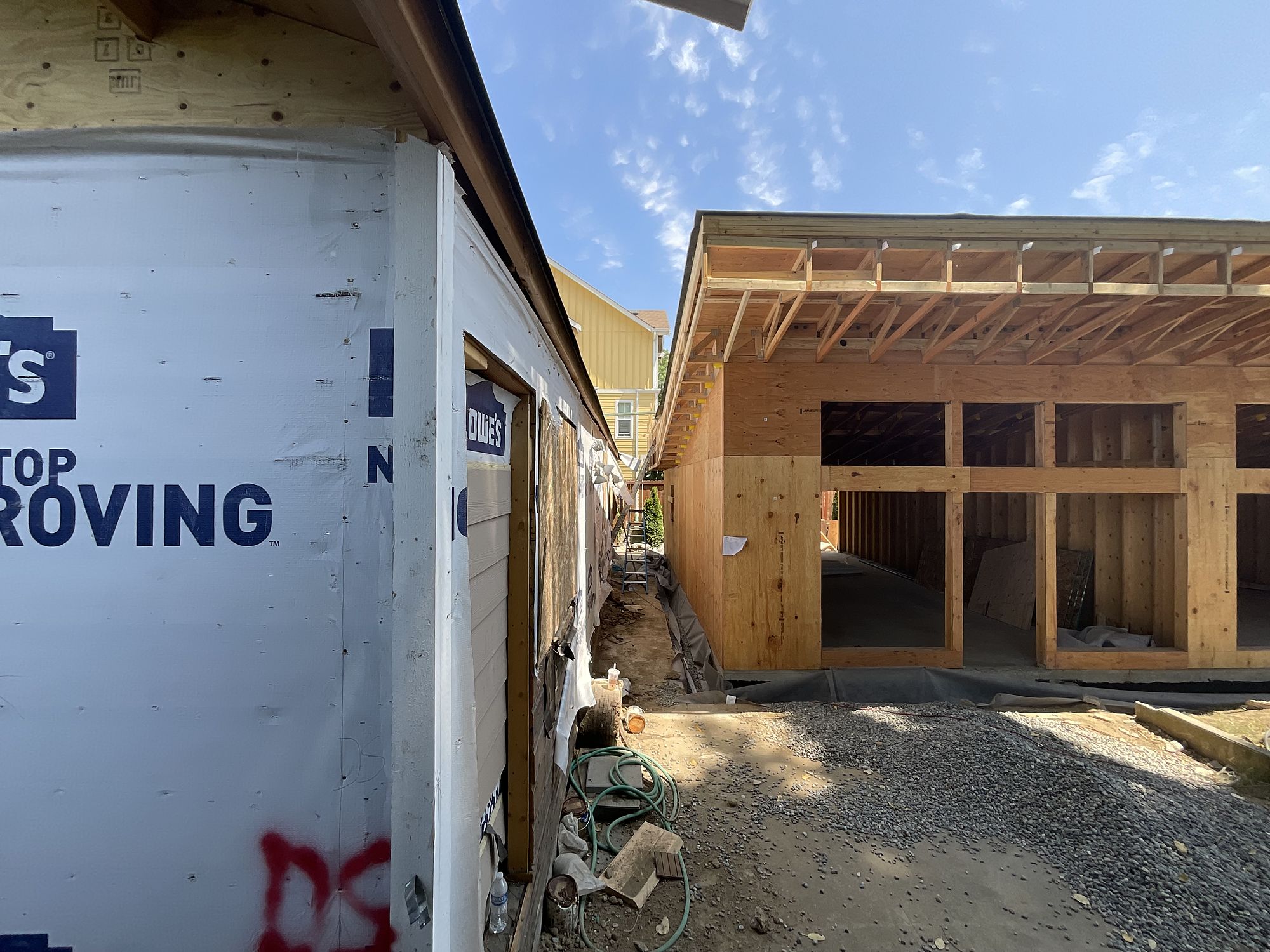 Roof deck — From an empty lot to a licensed childcare centre.