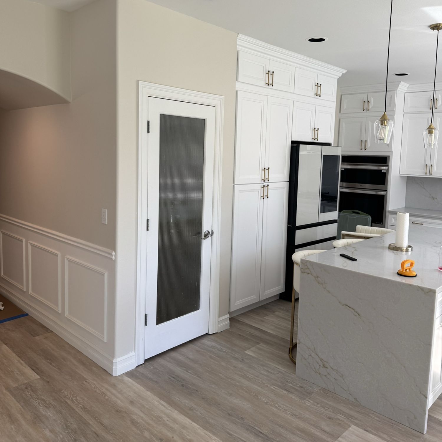 Finished kitchen by Legacy Construction Group