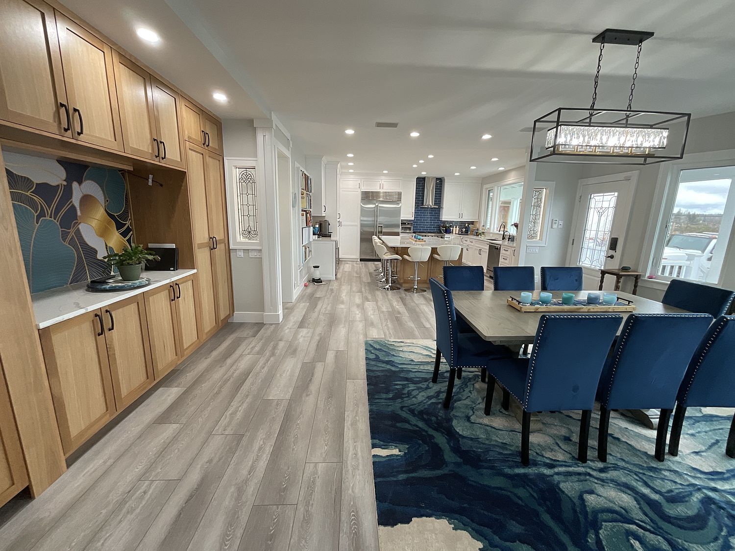 Finished kitchen or bathroom by Legacy Construction Group