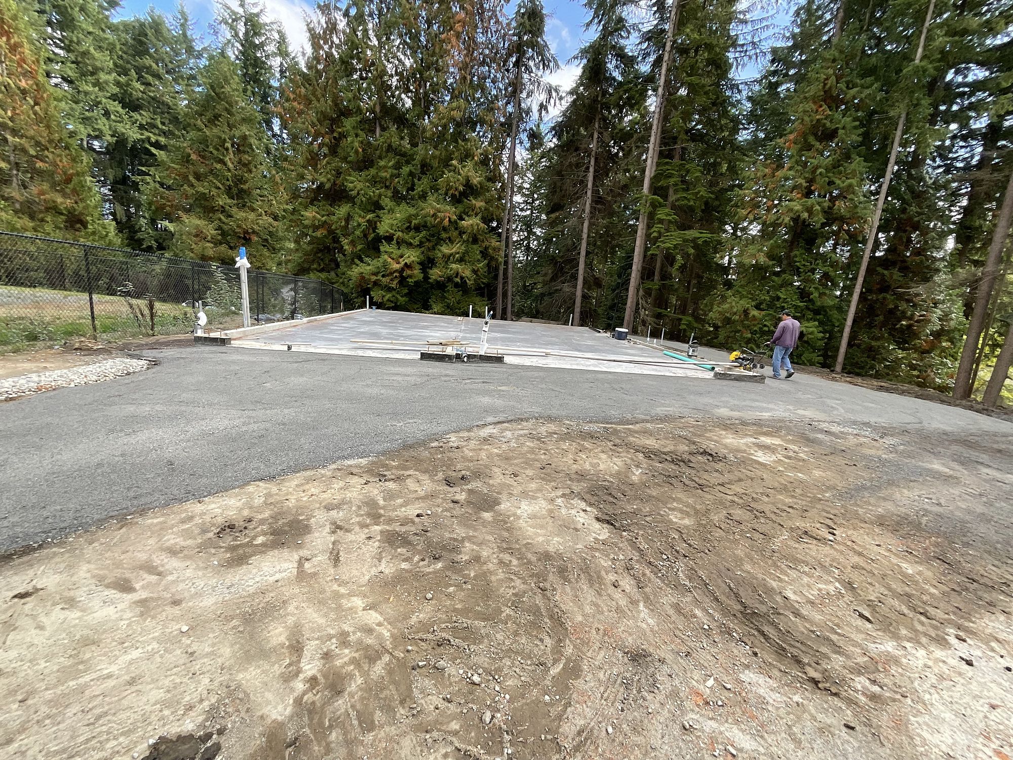 Slab — new home in Woodinville