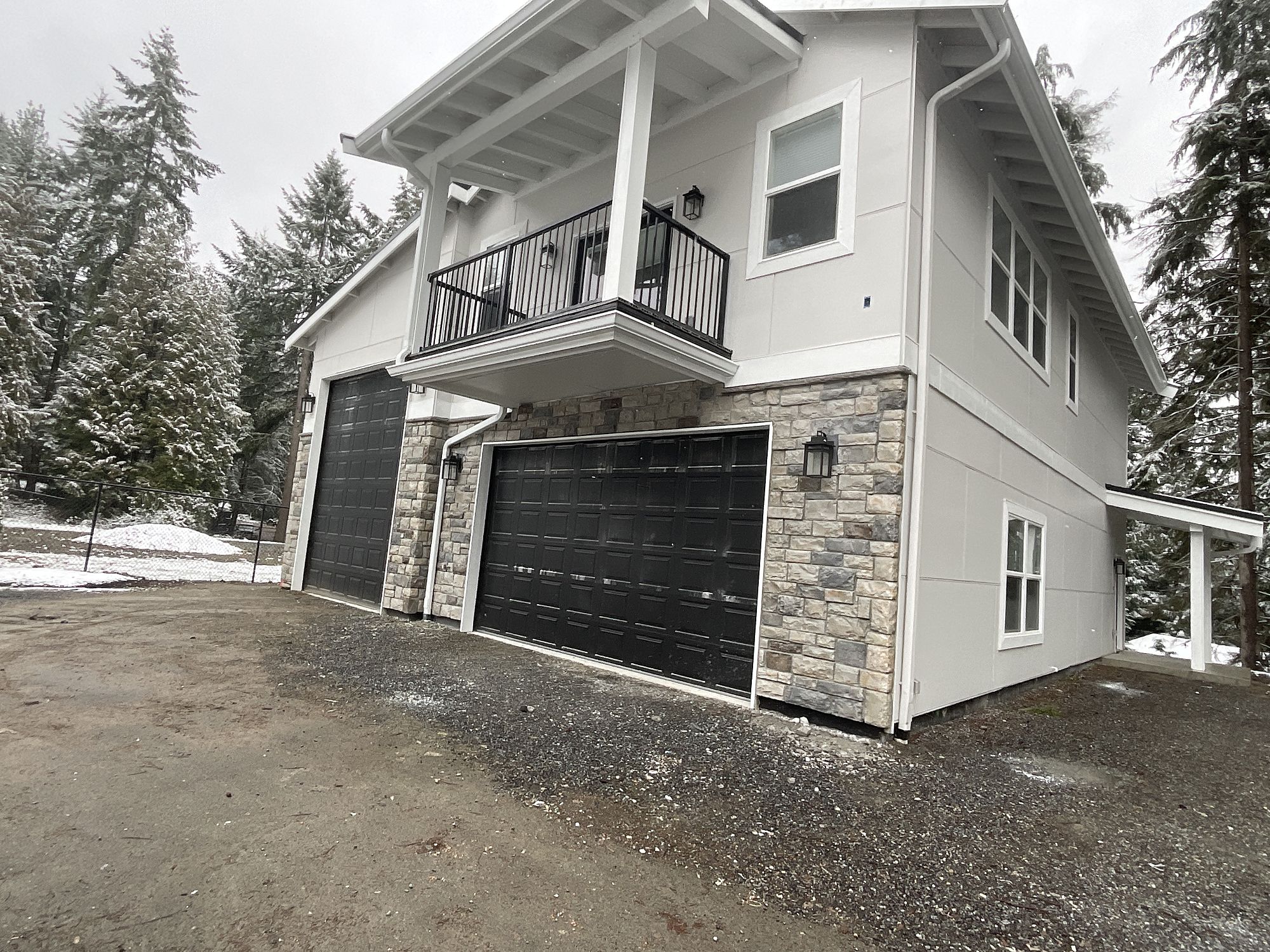 Finished — new home in Woodinville
